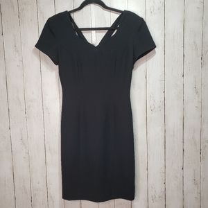 Vintage Preview Collection Black Dress LBD Size 4.